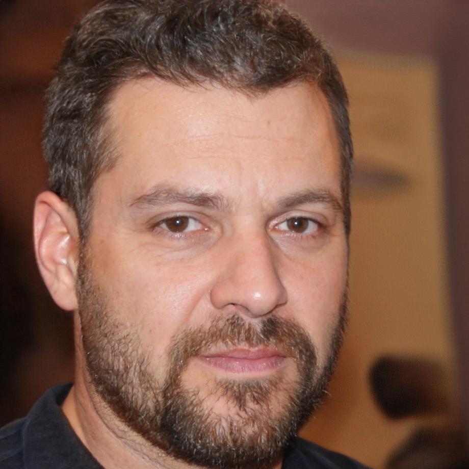Ritratto professionale di Marco Gentile, colorist professionista
